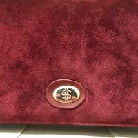 Pochette da donna in camoscio originale Nuova