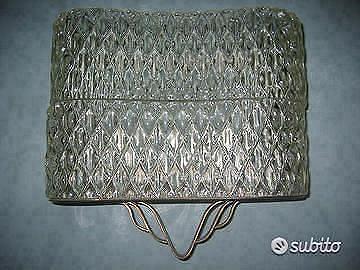 1930 Applique singola Venini vetro diamante