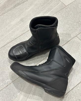 Stivaletti/Scarpe moto TCX impermeabili in pelle