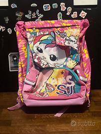 🎒 Zaino scuola da bambina  rosa 🎒