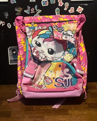 🎒 Zaino scuola da bambina  rosa 🎒