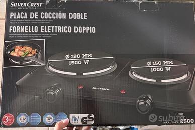 Fornello eletrico doppio