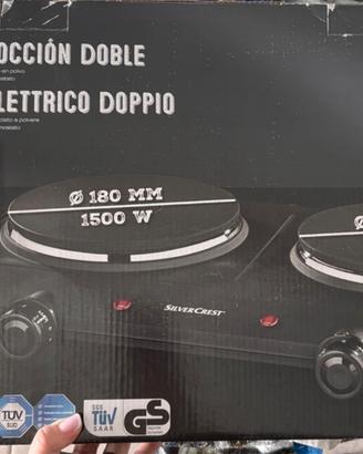 Fornello eletrico doppio