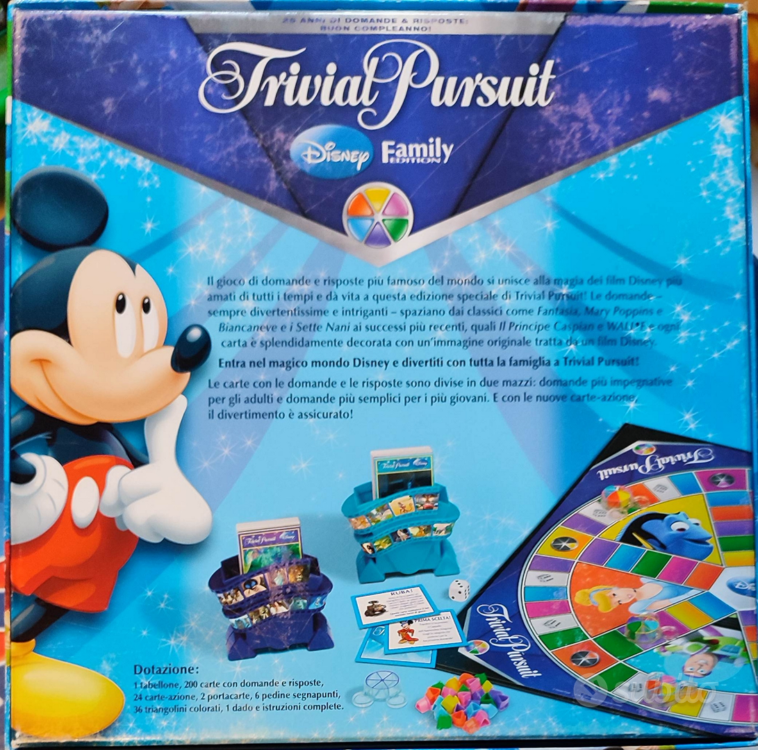 Trivial Pursuit Disney Family in italiano - Tutto per i bambini In vendita  a Reggio Emilia