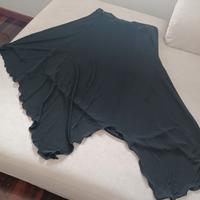 gonna  asimmetrica chiffon rayon elegante 