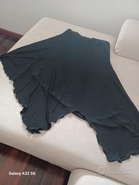 gonna  asimmetrica chiffon rayon elegante 