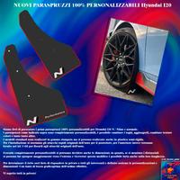 Paraspruzzi 100% personalizza Hyundai i20 mk3
