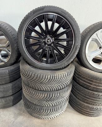 Cerchi Mercedes Amg GLA/GLB + gomme 235/45R20 4 st
