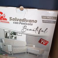 Martinissima Copri divano con penisola 