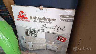 Martinissima Copri divano con penisola 