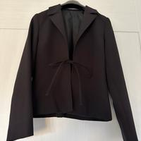 Giacca nera elegante donna