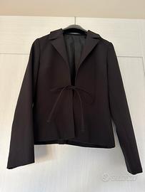 Giacca nera elegante donna