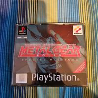 Metal Gear Solid special missions ps1 pal ita