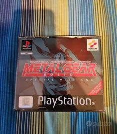 Metal Gear Solid special missions ps1 pal ita