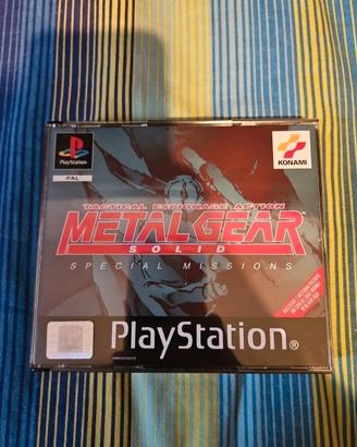 Metal Gear Solid special missions ps1 pal ita