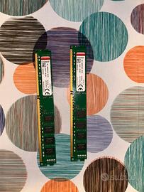 16gb ram ddr3 kingston 1600mhz (2x8gb) kvr16n11/8