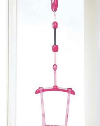 Altalena da porta per bambini  minnie rosa