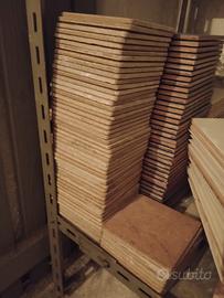 Stock ceramiche 0,15 x 0,15, marroni