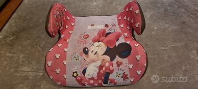 Alzatina auto Minnie seggiolino auto Pan per bambi