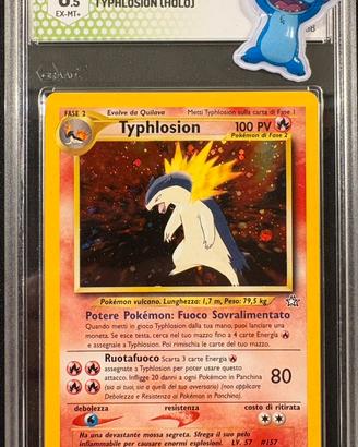 Pokemon Typhlosion Neo genesis Graad 6.5