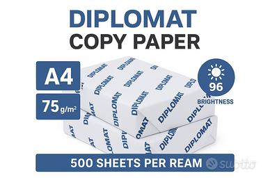 Risma Carta Diplomat A4 75 g/m² - 500 Fogli