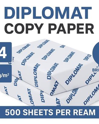 Risma Carta Diplomat A4 75 g/m² - 500 Fogli