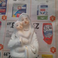 mini statuetta a Busto Madonna col bambino 
