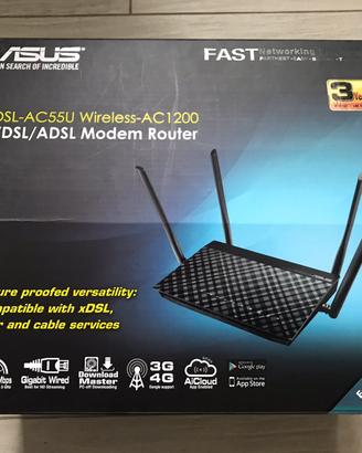 Modem Router Asus DSL-AC55U