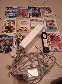 Nintendo Wii con 10 giochi 