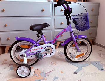 Bicicletta bambini 4 anni viola