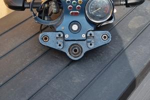 Piastra sterzo supporto faro conta giri BMW R1150R