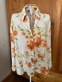 Camicia donna in lino 100%