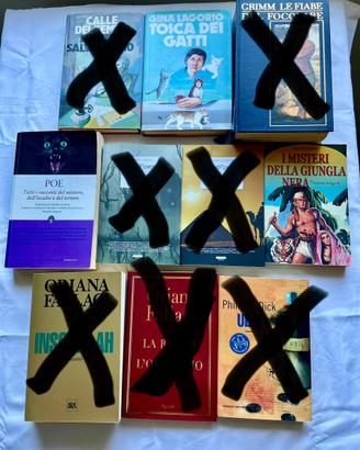 Lotto 3 libri vario genere