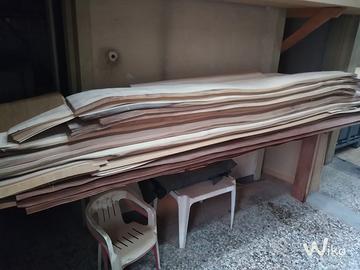 Tranciato/ impiallacciatura in noce