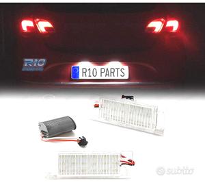 LUCI TARGA A LED PER OPEL ZAFIRA B ASTRA H CORSA D