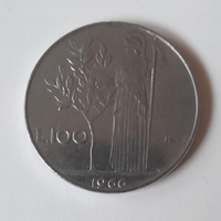 Lire 100 1966 RARA