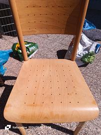 Sedia legno produzione Friuli