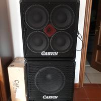 Amplificatore completo per Basso Carvin R600