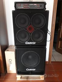 Amplificatore completo per Basso Carvin R600