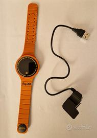OROLOGIO DIGITALE ZITTO ARANCIONE 
