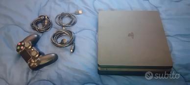 ps4 con cavi e controller originale 