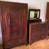 Camera in legno completa