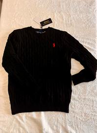 maglione ralph lauren nero
