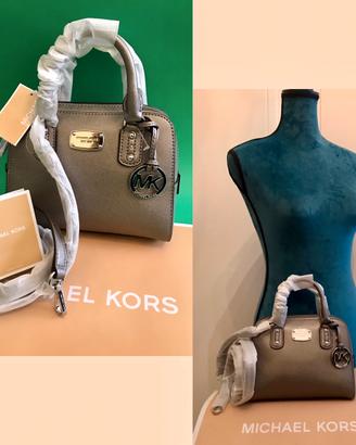 MICHAEL KORS*NUOVA Borsa in pelle Originale