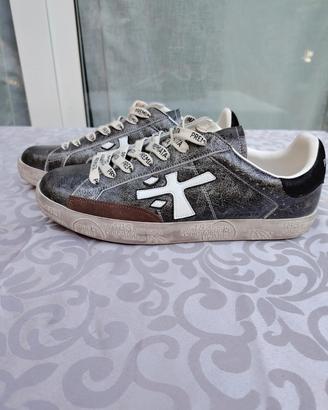 Premiata Steven Crackle Metallizzato 43