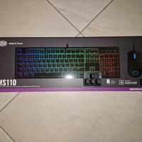 Combo tastiera+mouse RGB Cooler Master MS110