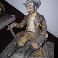Statua cacciatore Capodimonte