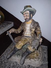 Statua cacciatore Capodimonte