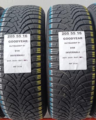 4 GOMME 205 55 16 GOODYEAR INV RIF3134