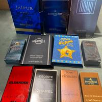 Set fialette profumo uomo anni 80-90